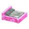 Frozen Bed (Ice Pink - Gray) NH Icon.png