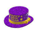 New Year's Silk Hat (Purple) NH Storage Icon.png
