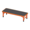 Outdoor Bench (Red - Black) NH Icon.png