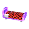 Polka-Dot Bed (Amethyst - Pop Black) NL Model.png
