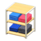Small Clothing Rack (Light Wood) NH Icon.png