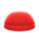 Swimming cap's Red variant