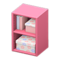 Upright Organizer (Pink - Pastel Flowers) NH Icon.png