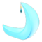 Crescent-Moon Chair (Blue) NH Icon.png