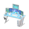 Gaming Desk (Light Blue - Third-Person Game) NH Icon.png