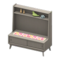 Nordic Shelves (Gray - Flowers) NH Icon.png