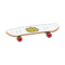 Skateboard (White - Gyroid) NH Icon.png
