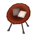 Basket Chair (Dark Brown - White) NL Model.png