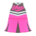 Cheerleading uniform's Pink variant