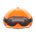 Jockey's helmet's Orange variant