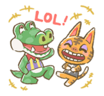 Laughing 15th LINE Sticker.png