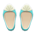 Mermaid Shoes (Light Blue) NH Icon.png