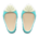 Mermaid shoes's Light blue variant