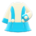Retro A-Line Dress's Light Blue variant