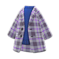 Checkered Chesterfield Coat (Gray) NH Storage Icon.png