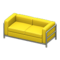 Cool Sofa (Silver - Yellow) NH Icon.png