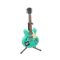 Electric Guitar (Marine Emerald - Familiar Logo) NH Icon.png