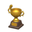 gold fish trophy