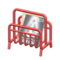 Tubular Magazine Rack (Red - Fashion Magazine) NH Icon.png
