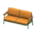 Vintage Sofa's Orange variant