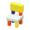 Wooden-Block Chair (Vivid) NH Icon.png