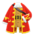 Sea captain's coat's Red variant