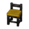 Zen Chair (Black - Mustard) NL Model.png