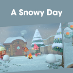 Nintendo Music Playlist Cover ACNH A Snowy Day.png