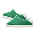 Pleather Sneakers (Green) NH Icon.png