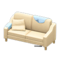 Sloppy Sofa (Beige - Light Blue) NH Icon.png